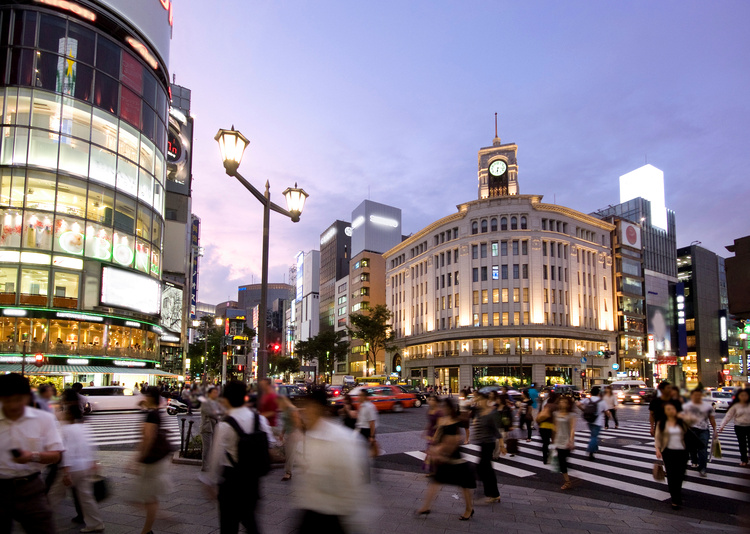 銀座の街